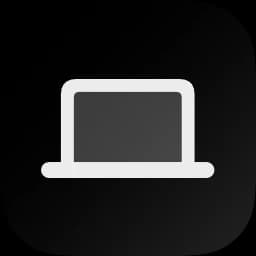 Lid Fold icon: a laptop glyph on a rounded tile