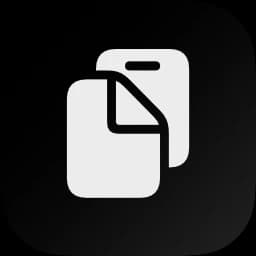 Recento Clipboard Symbol, ein Klemmbrett mit einem Dokument