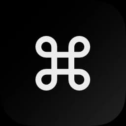 Shortcuts icon: the Command key symbol
